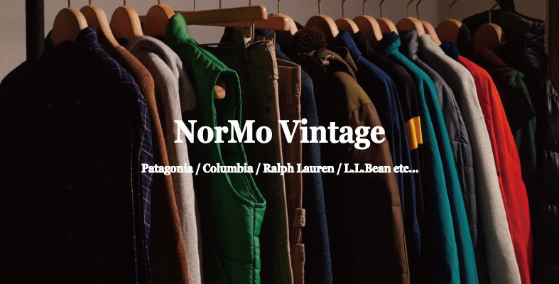 2023.1.13(Fri)〜 NorMo Vintage wear