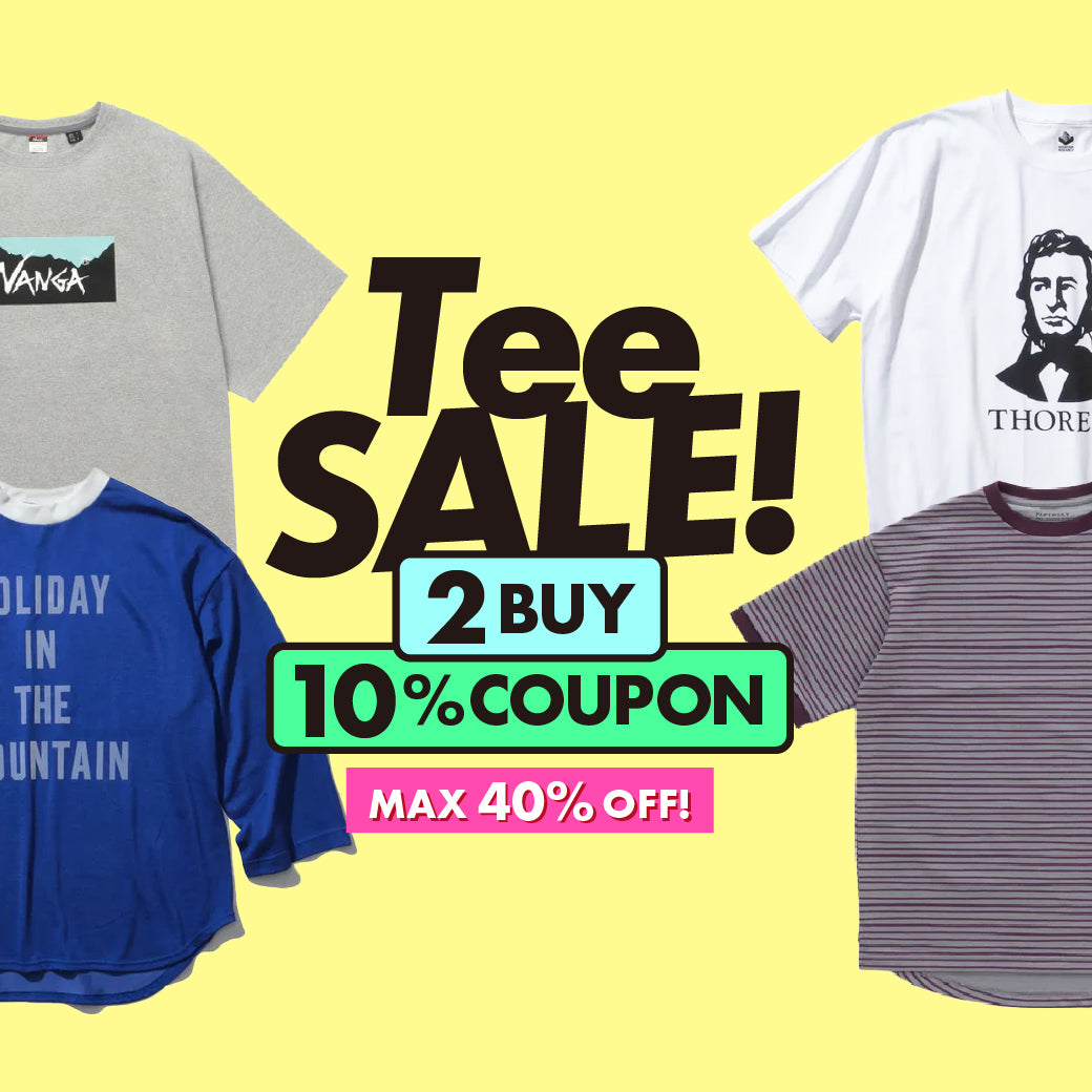 Tシャツ2buy10%OFF