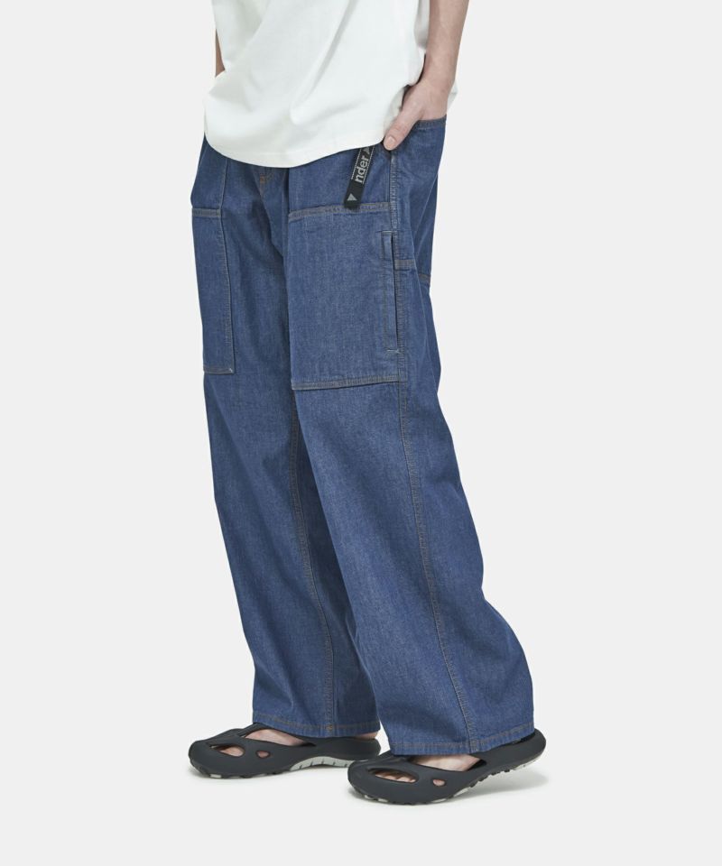 andwander / gramicci x andwander DENIM BAGGY PANTS