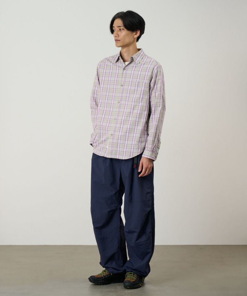GRAMICCI / CHECKERED OMBRE SHIRT
