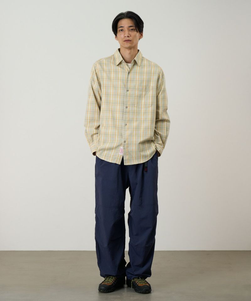 GRAMICCI / CHECKERED OMBRE SHIRT