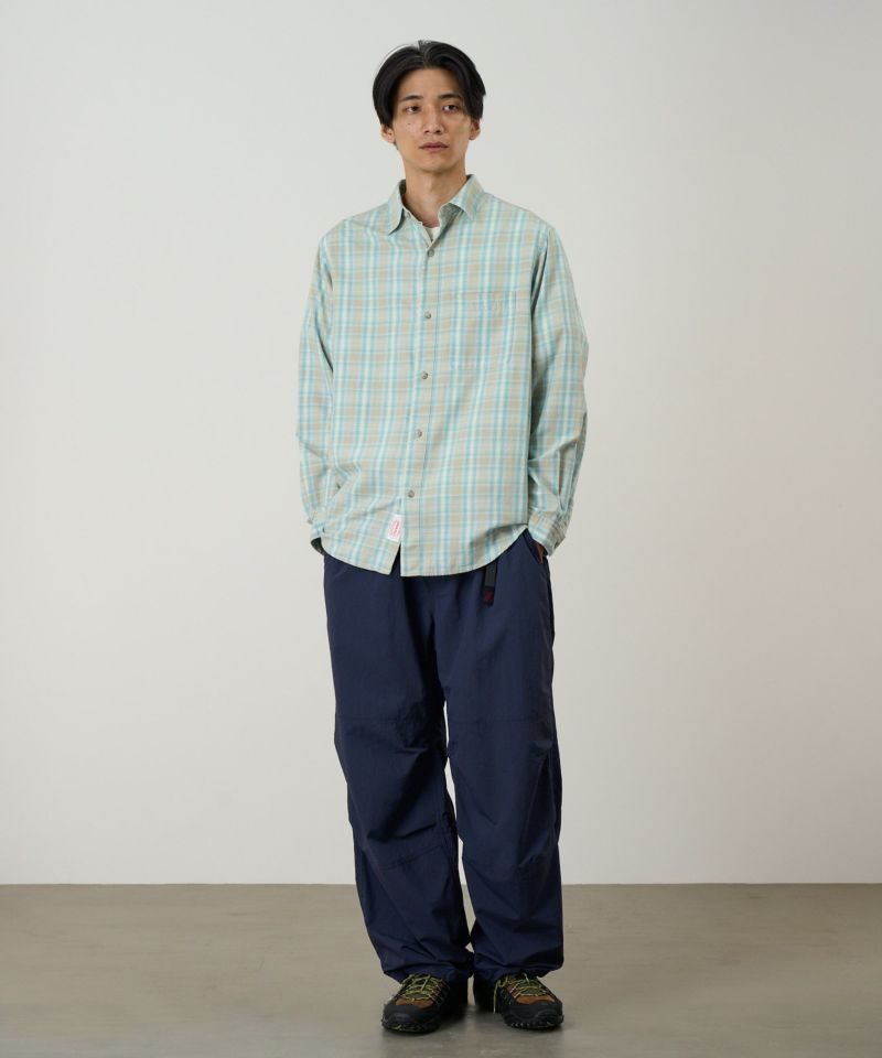 GRAMICCI / CHECKERED OMBRE SHIRT
