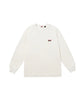 NANGA / ECO HYBRID BOX LOGO EMBROIDERY L/S TEE(UNISEX)