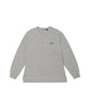 NANGA / ECO HYBRID BOX LOGO EMBROIDERY L/S TEE(UNISEX)