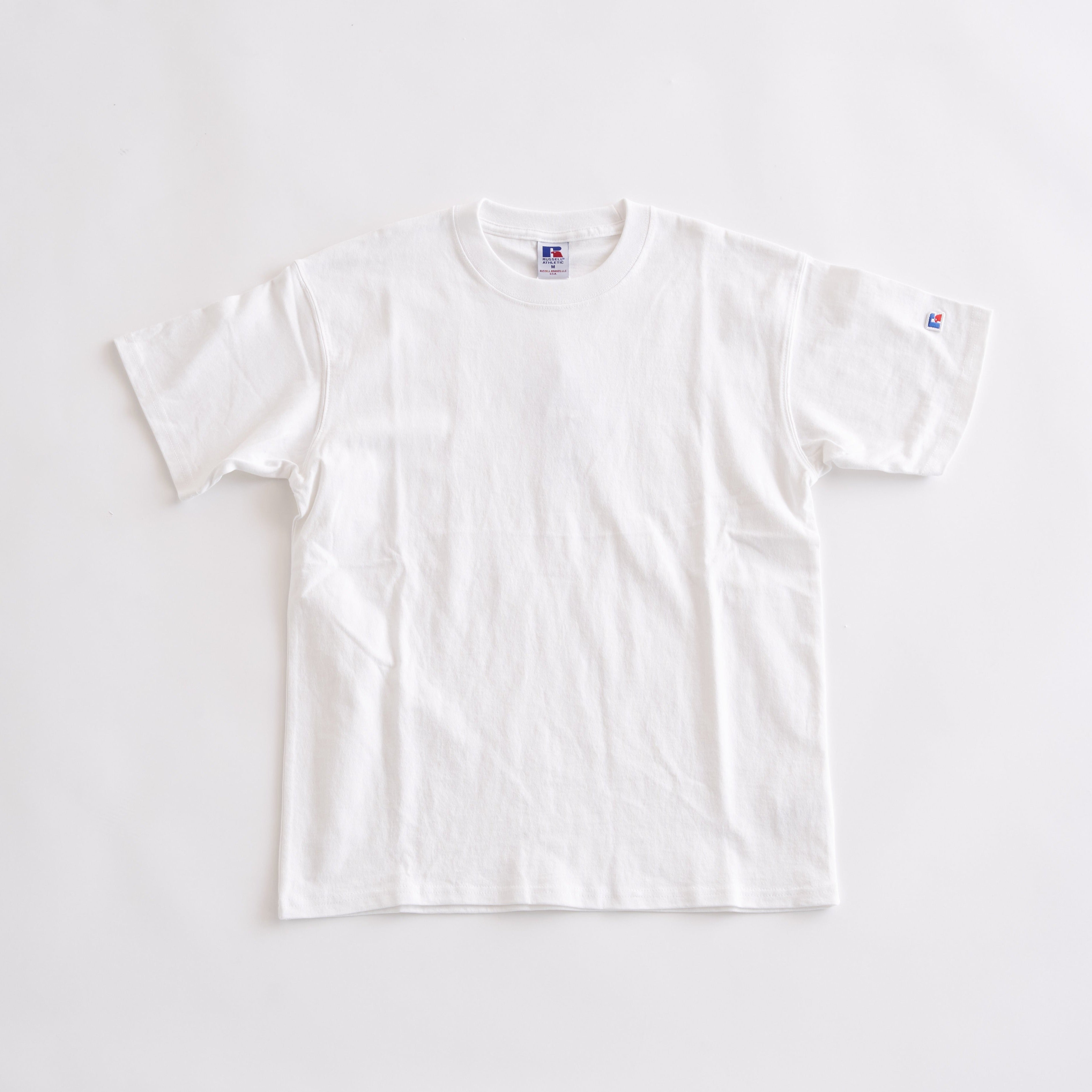 RUSSELL ATHELETIC / Germent Dyed Cotton Jersey S/S T