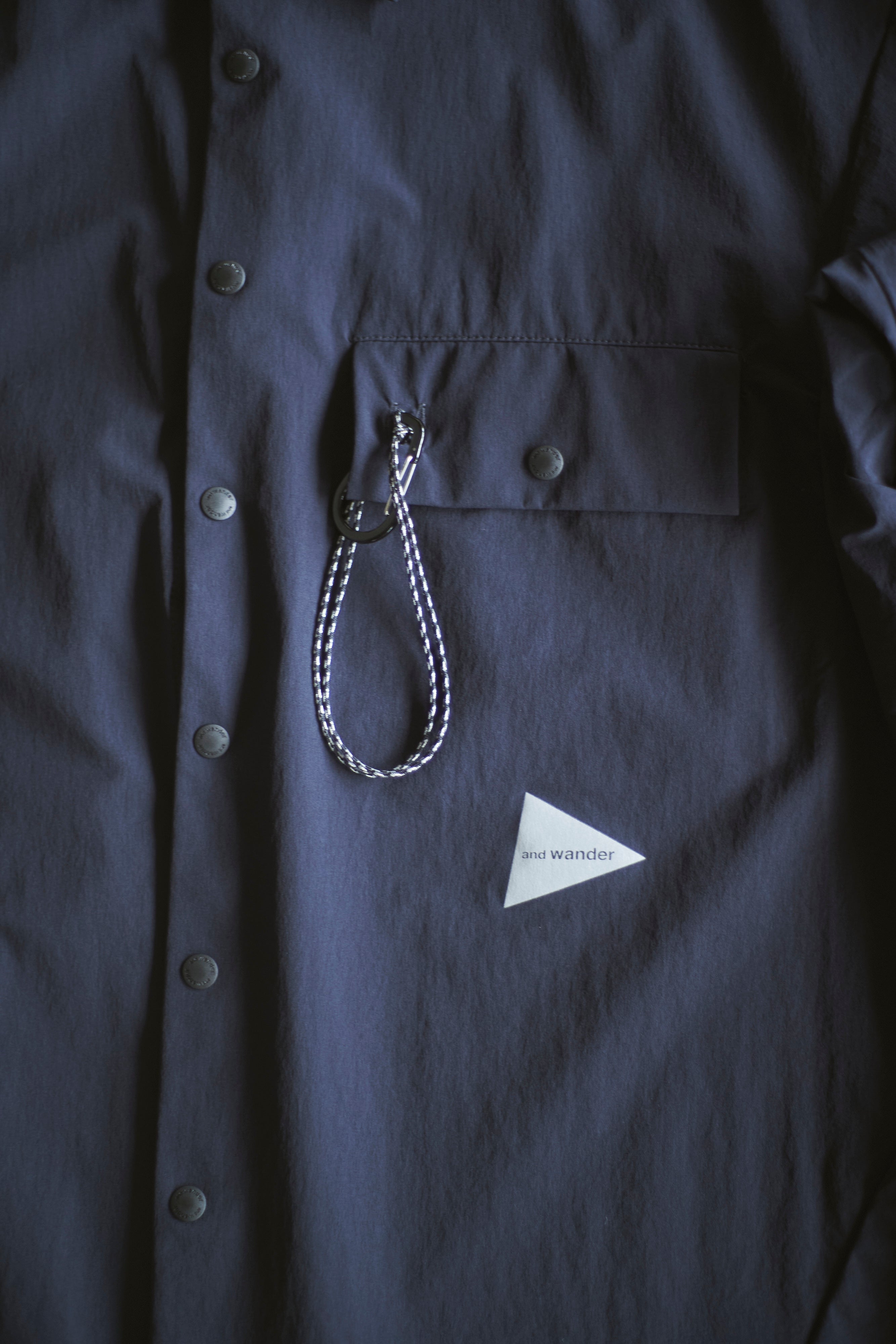 andwander / light w cloth shirt