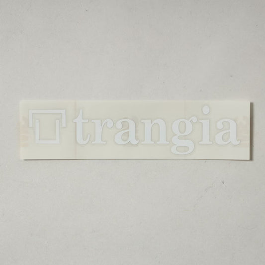 trangia / トランギアステッカーLホワイト