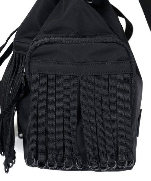 BAICYCLON / TAPE FRINGE DRAW STRING BAG