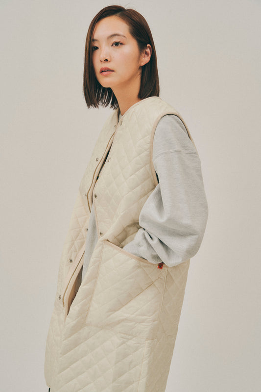 UNIVERSAL OVERALL  / QUILT LONG VEST