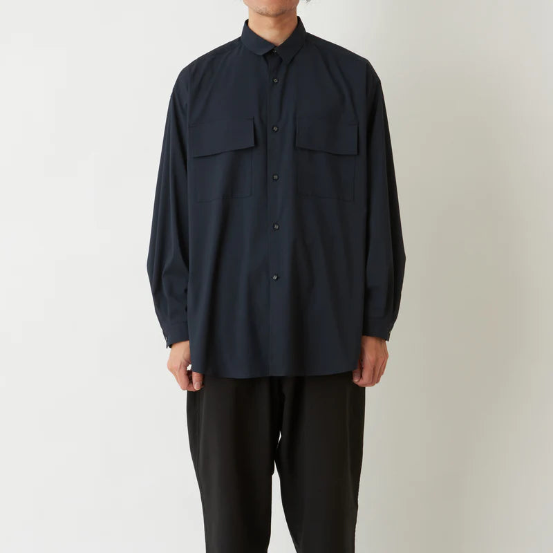 White Mountaineering / REGULAR COLLAR SHIRT