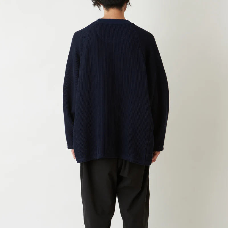 White Mountaineering / RASCHEL RAGLAN OVER SIZED PULLOVER