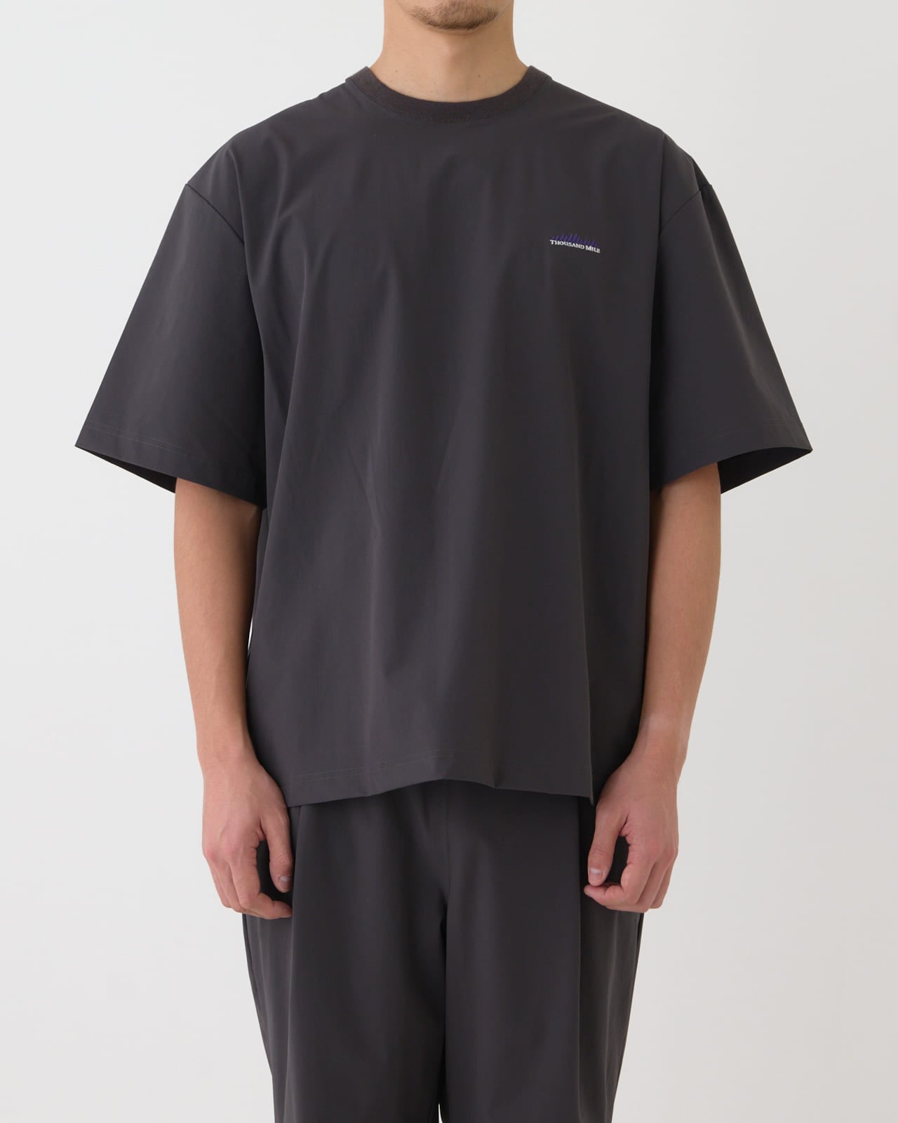 THOUSAND MILE / SHORT SLEEVE T-SHIRT & LONG PANTS セットアップ [TM251NP00011]