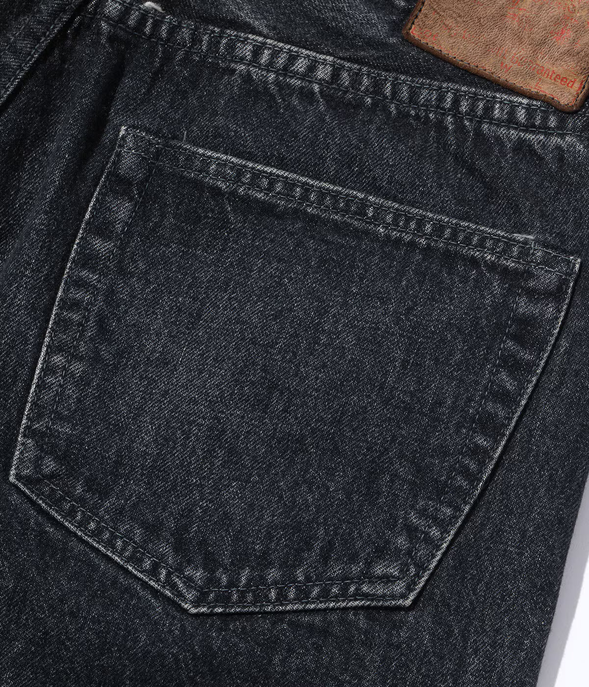 SUGAR CANE / Lot No. SC42460H / 14.25oz. BLACK DENIM 1947 HARD WASH MODEL (REGULAR STRAIGHT)