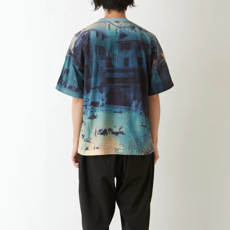 White Mountaineering / PHOTO PRINT T-SHIRT