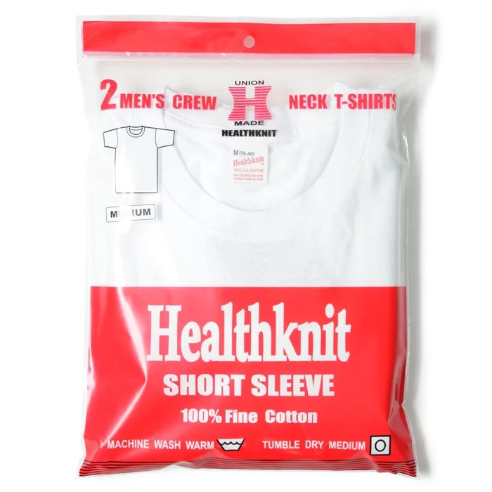 Healthknit  / 2PACK BASIC CREW NECK S/S