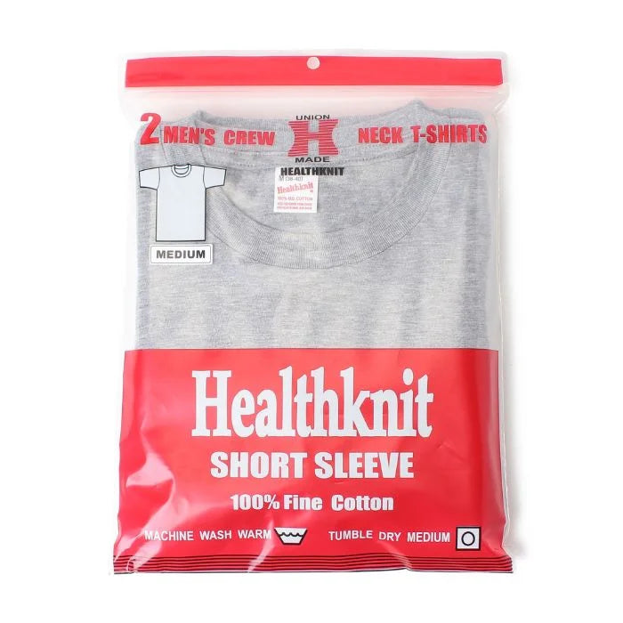 Healthknit  / 2PACK BASIC CREW NECK S/S