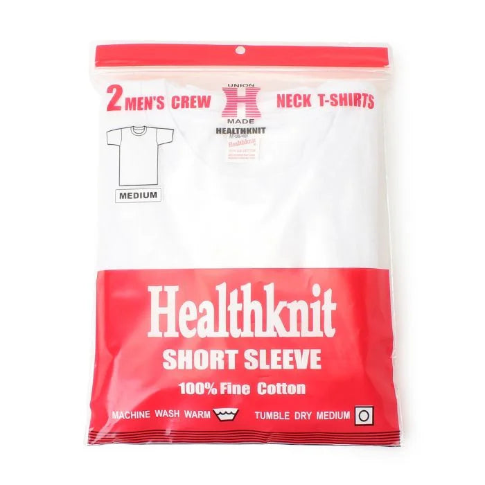 Healthknit  / 2PACK BASIC CREW NECK S/S