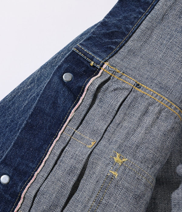 SUGAR CANE / Lot No. SC11953SW-429 / 14.25oz. DENIM JACKET 1953 AGED MODEL