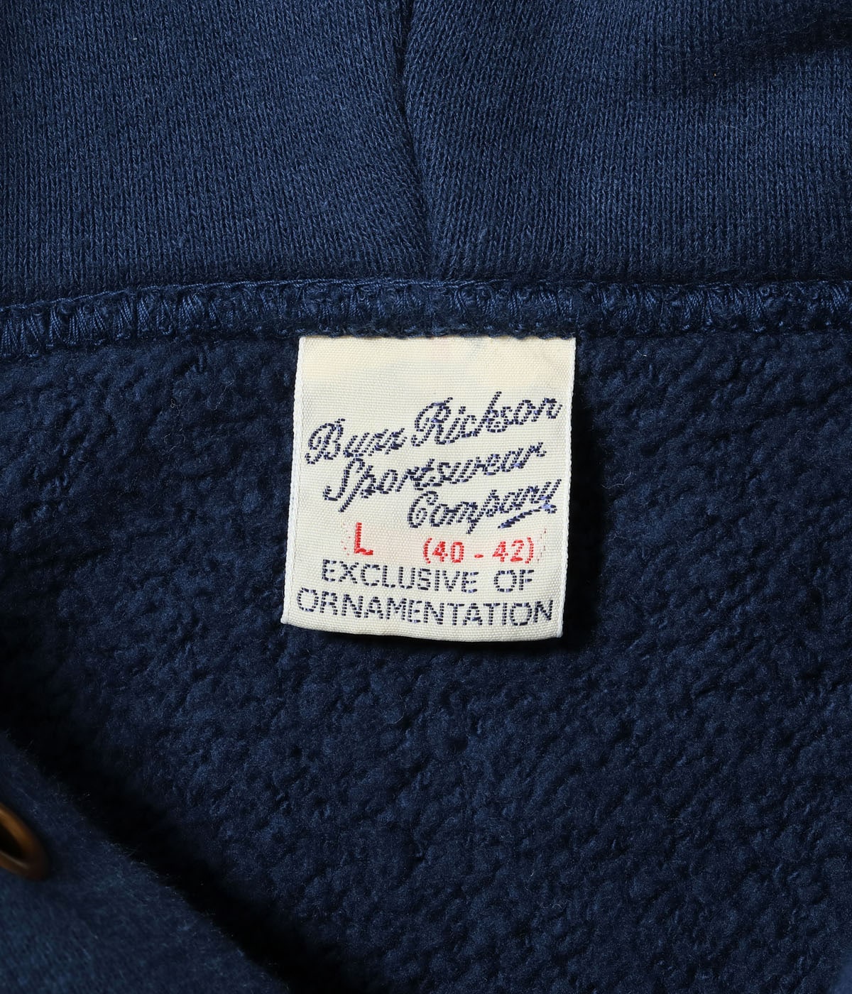 BUZZ RICKSON'S / Lot No. BR69443 / HORIZONTAL KNITTING SWEAT PARKA “COAST GUARD”