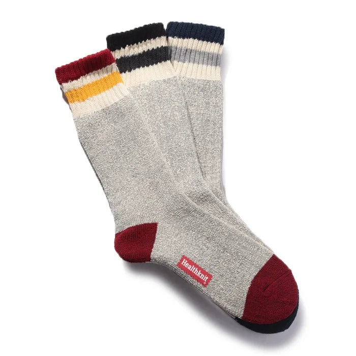 Healthknit / SINKER  LINE 3P SOCKS