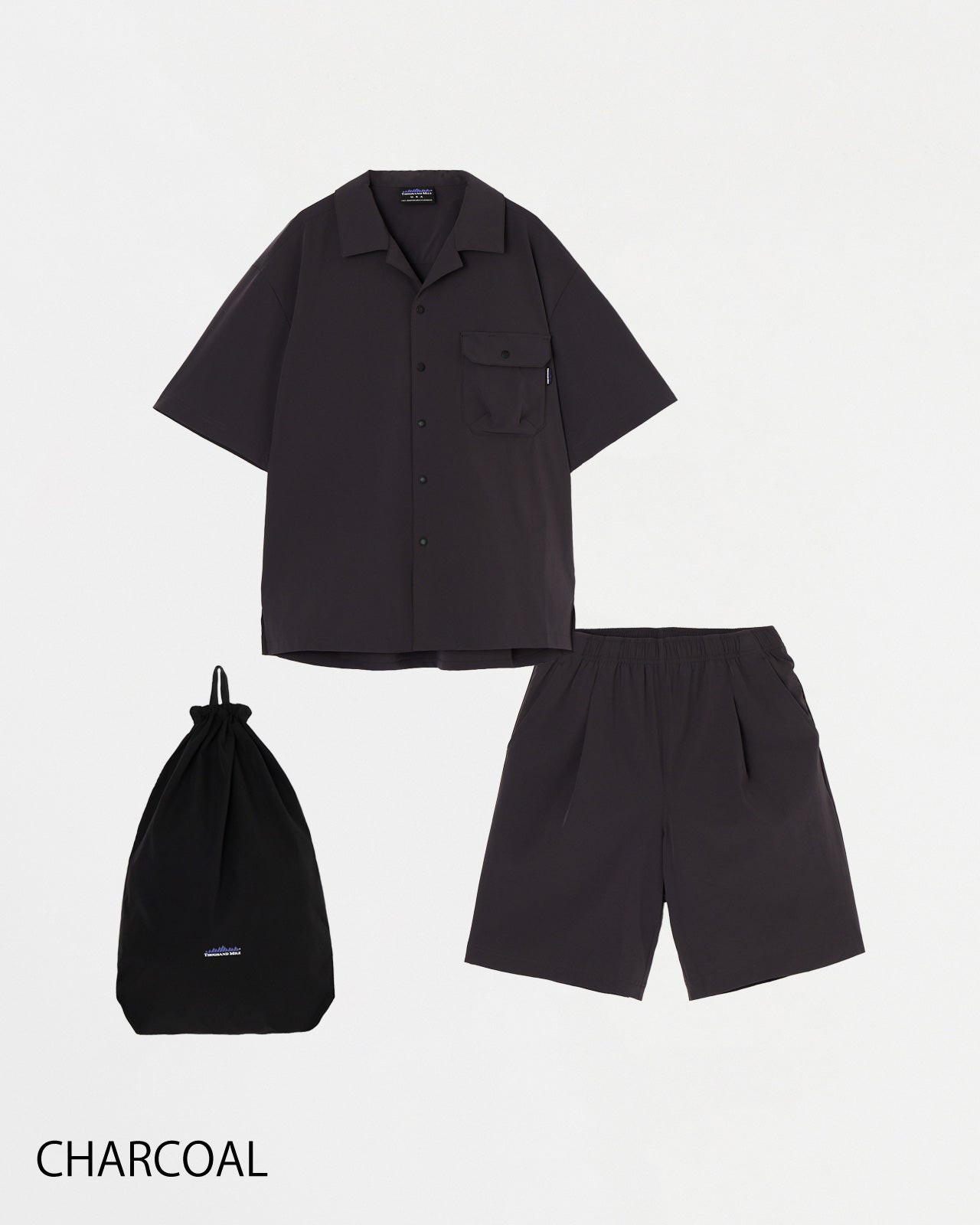 THOUSAND MILE / SHORT SLEEVE SHIRT ＆ SHORT PANTS SET セットアップ [TM251NP00021]