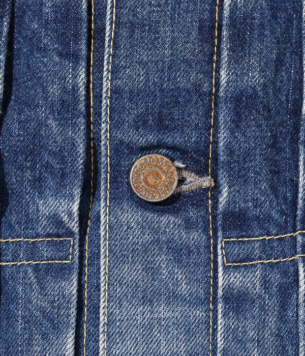 SUGAR CANE / Lot No. SC11953SW-429 / 14.25oz. DENIM JACKET 1953 AGED MODEL
