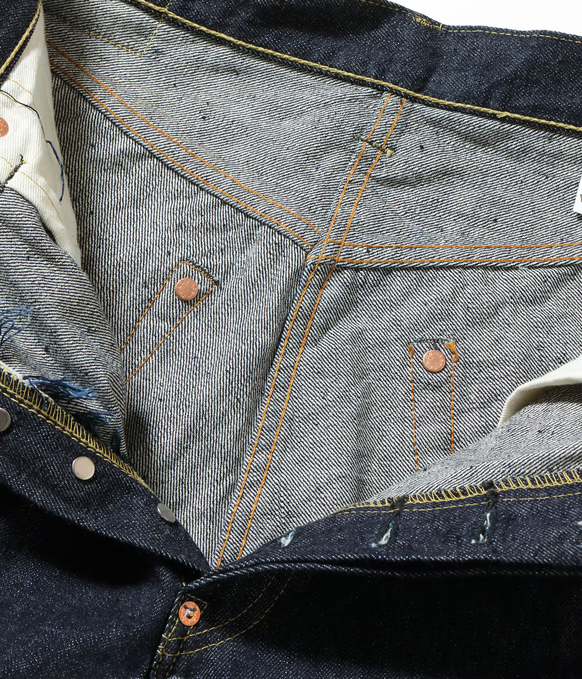 SUGAR CANE / Lot No. SC42025 / 13oz. DENIM WAIST OVERALLS 2025 MODEL (WIDE LEG)