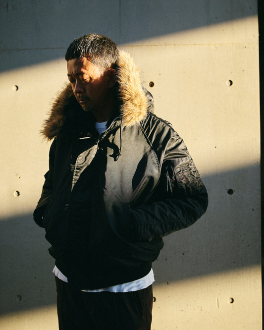 VA / N-2B フライトナイロンジャケット