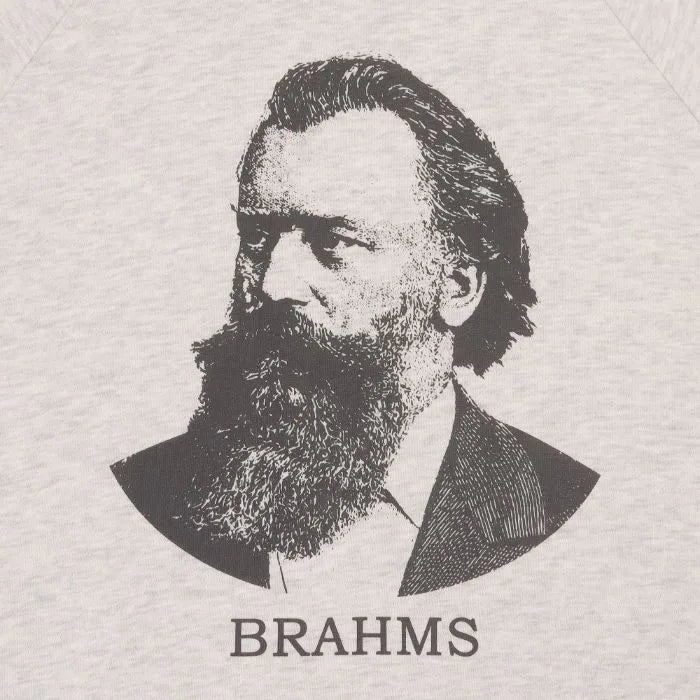 Healthknit / Classic sweat crew L/S Brahms print