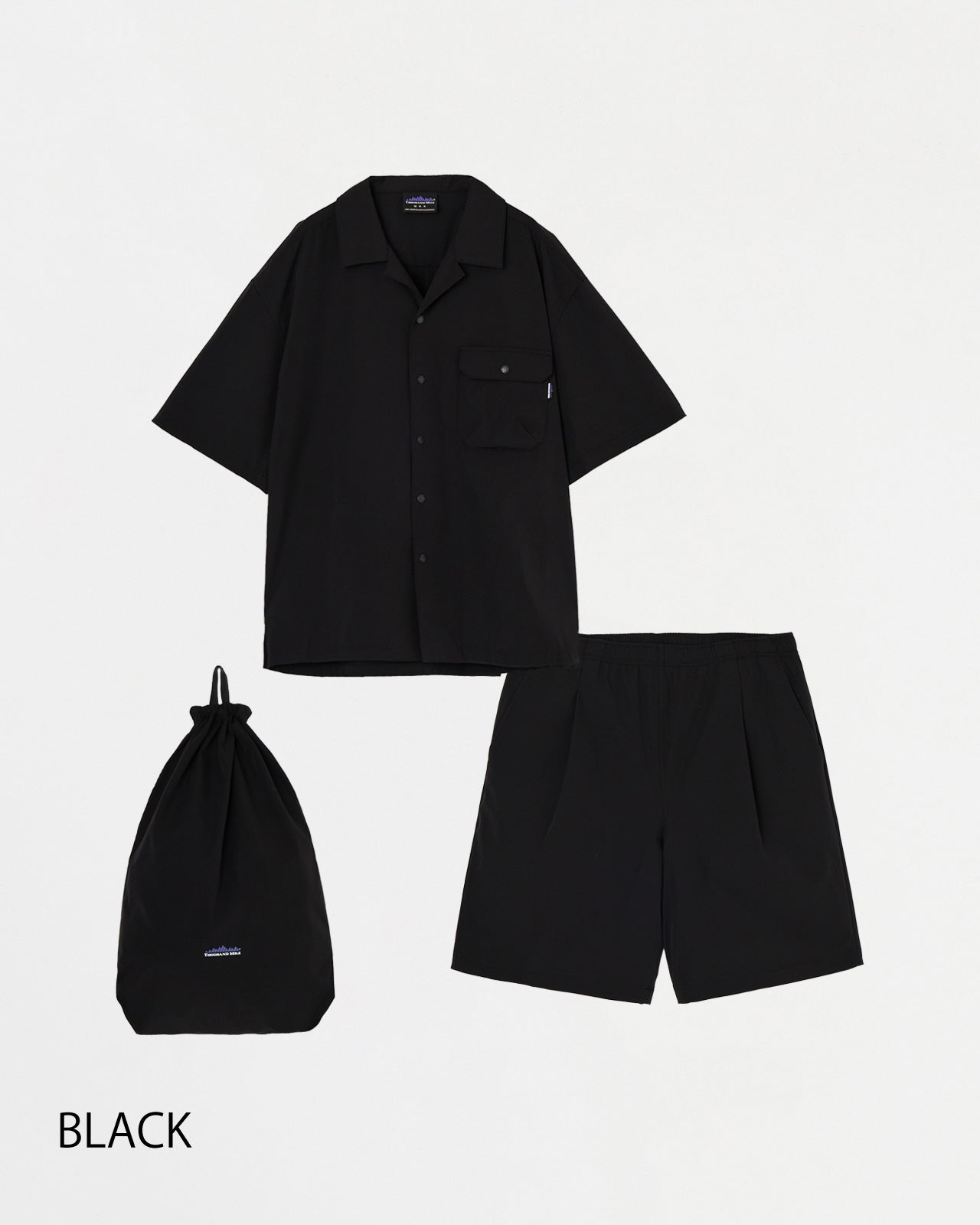 THOUSAND MILE / SHORT SLEEVE SHIRT ＆ SHORT PANTS SET セットアップ [TM251NP00021]