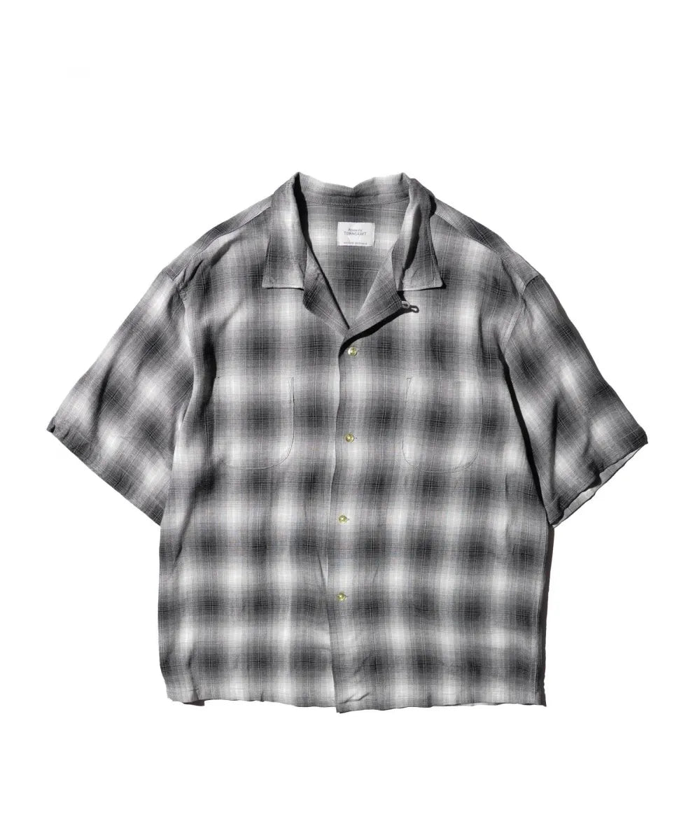 TOWNCRAFT / 60 loop collar ss shirt