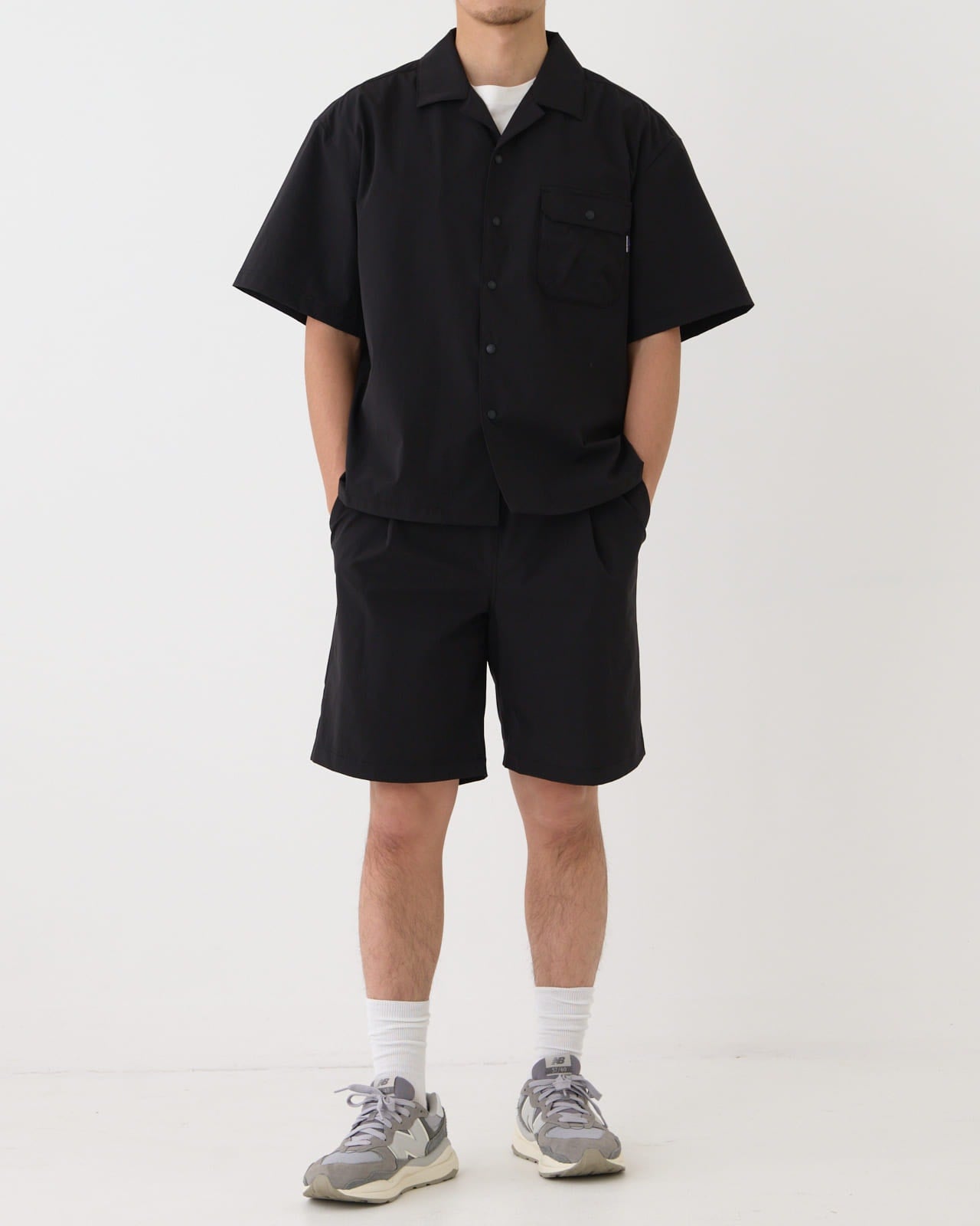 THOUSAND MILE / SHORT SLEEVE SHIRT ＆ SHORT PANTS SET セットアップ [TM251NP00021]