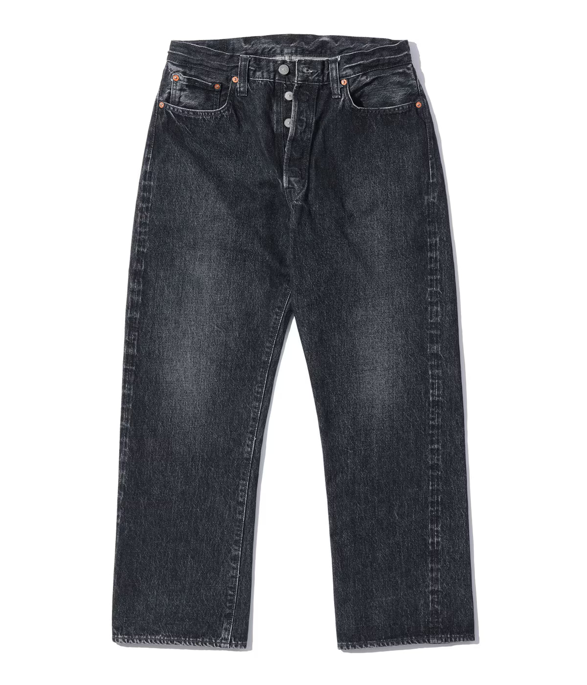 SUGAR CANE / Lot No. SC42460H / 14.25oz. BLACK DENIM 1947 HARD WASH MODEL (REGULAR STRAIGHT)