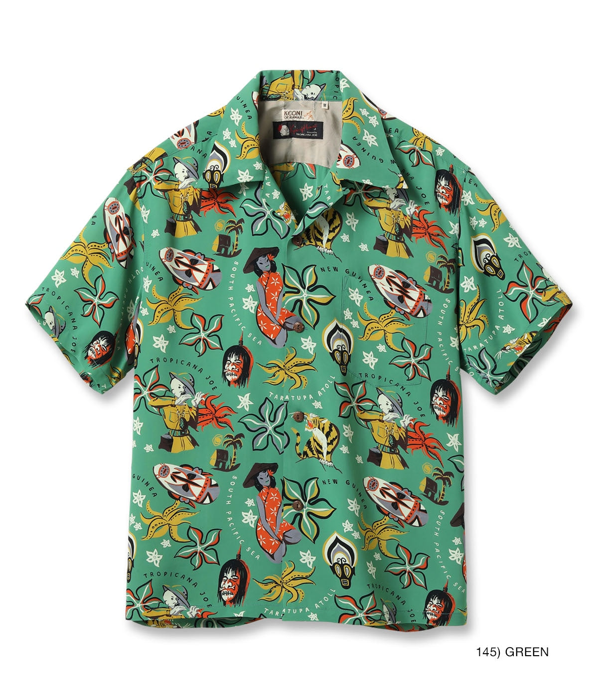 SUN SURF / KEONI OF HAWAII "SOUTH PACIFIC SEA" by TROPICANA JOE