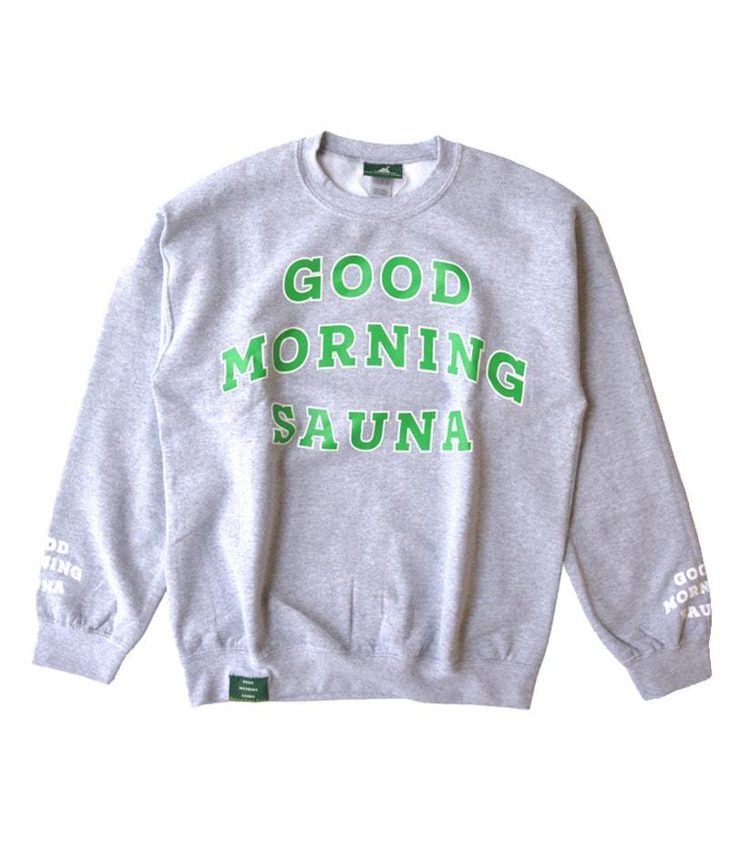 GOOD MORNING SAUNA / GMS COLLAGE LOGO SWEAT CREW