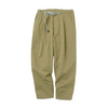 and wander / nylon chino tuck tapered pants