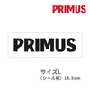 PRIMUS / プリムスステッカーＬ ブラック