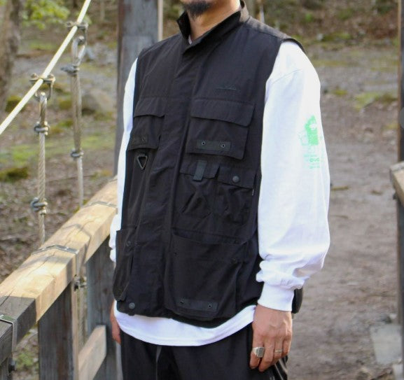 grn outdoor / MUSHI MUSHI VEST