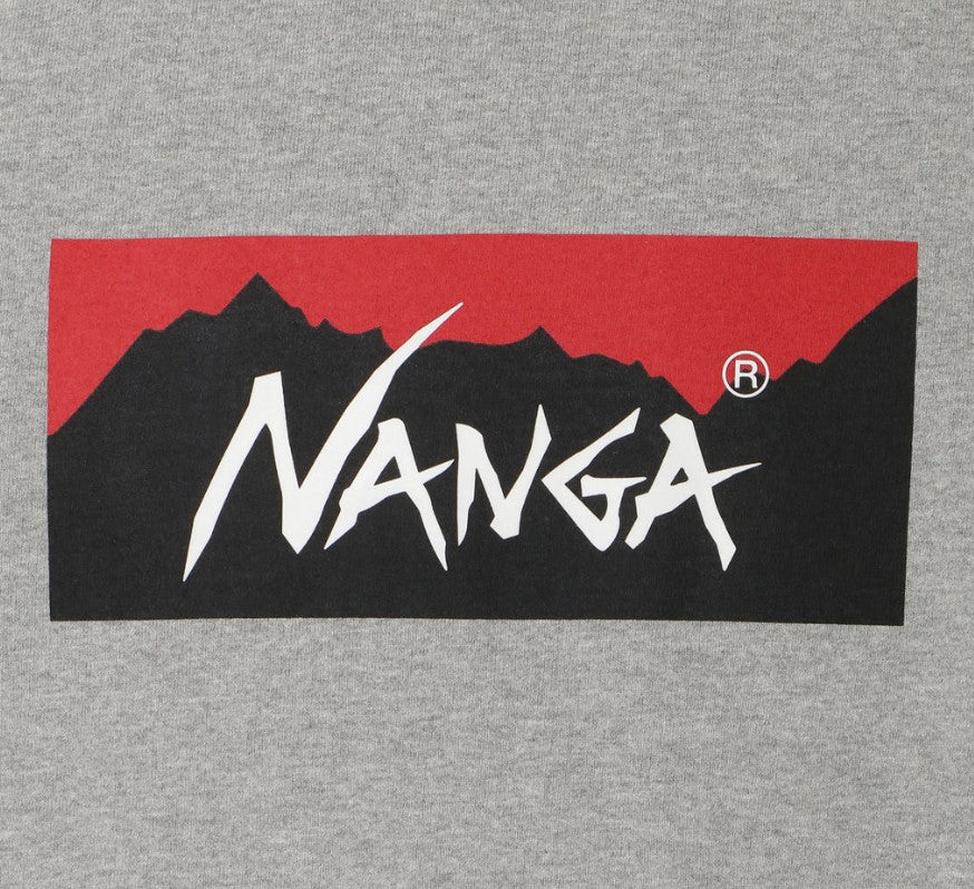 NANGA / ECO HYBRID BOX LGO L/S TEE