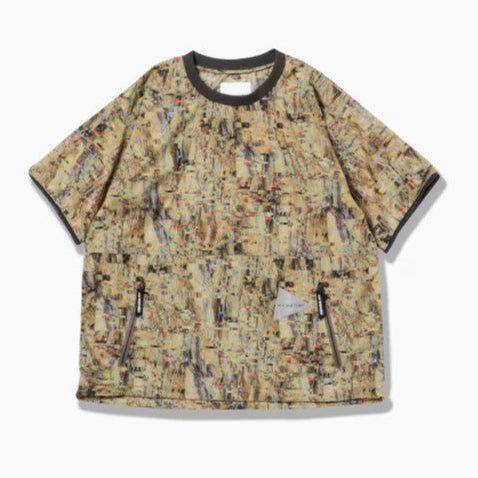 and wander / PERTEX printed wind T