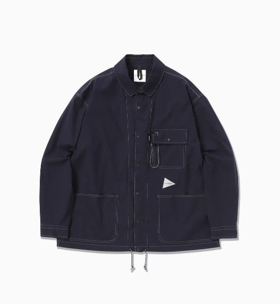 andwander / dry rip shirt  jacket