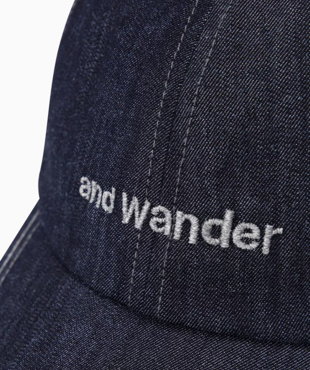 and wander / dry denim cap