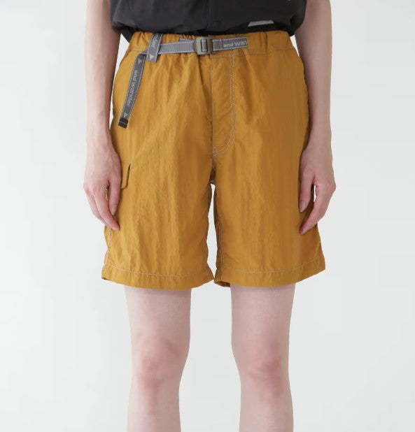 and wander / Ny taffeta hiker short pants