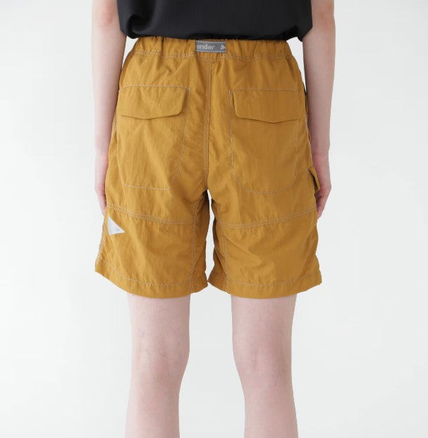 and wander / Ny taffeta hiker short pants