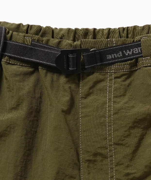 and wander / Ny taffeta hiker short pants