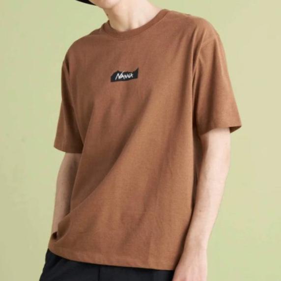 NANGA / ECO HYBRID MT LOGO TEE