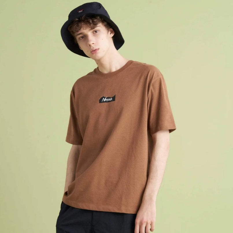 NANGA / ECO HYBRID MT LOGO TEE