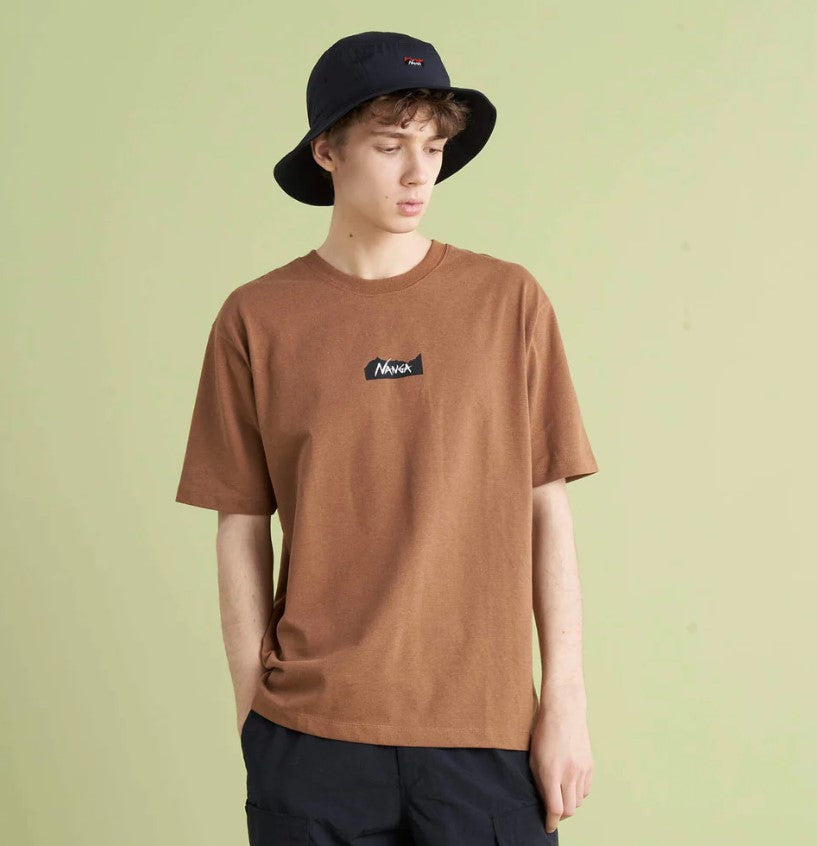 NANGA / ECO HYBRID MT LOGO TEE