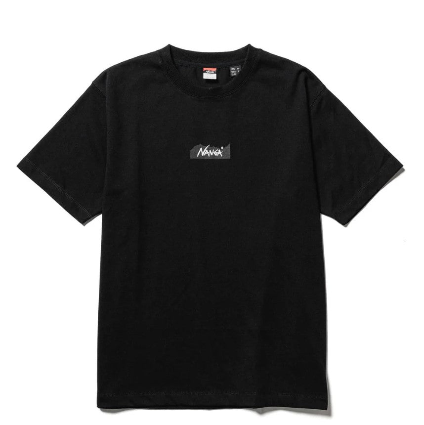 ナンガ Tシャツ ECO Hybrid MT Logo TEE BLK L NW2211-1G208 N1KZBKG4 NANGA