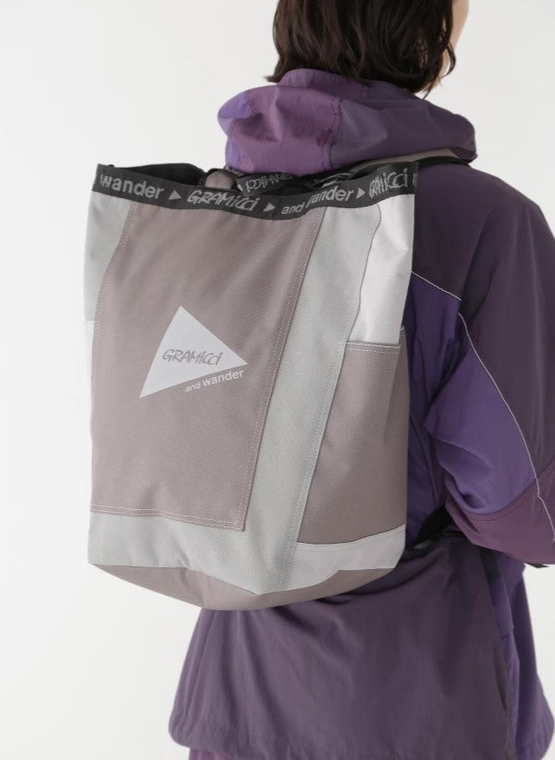 andwander / gramicci  x andwander MULTI PATCHWORK 2WAY PACK